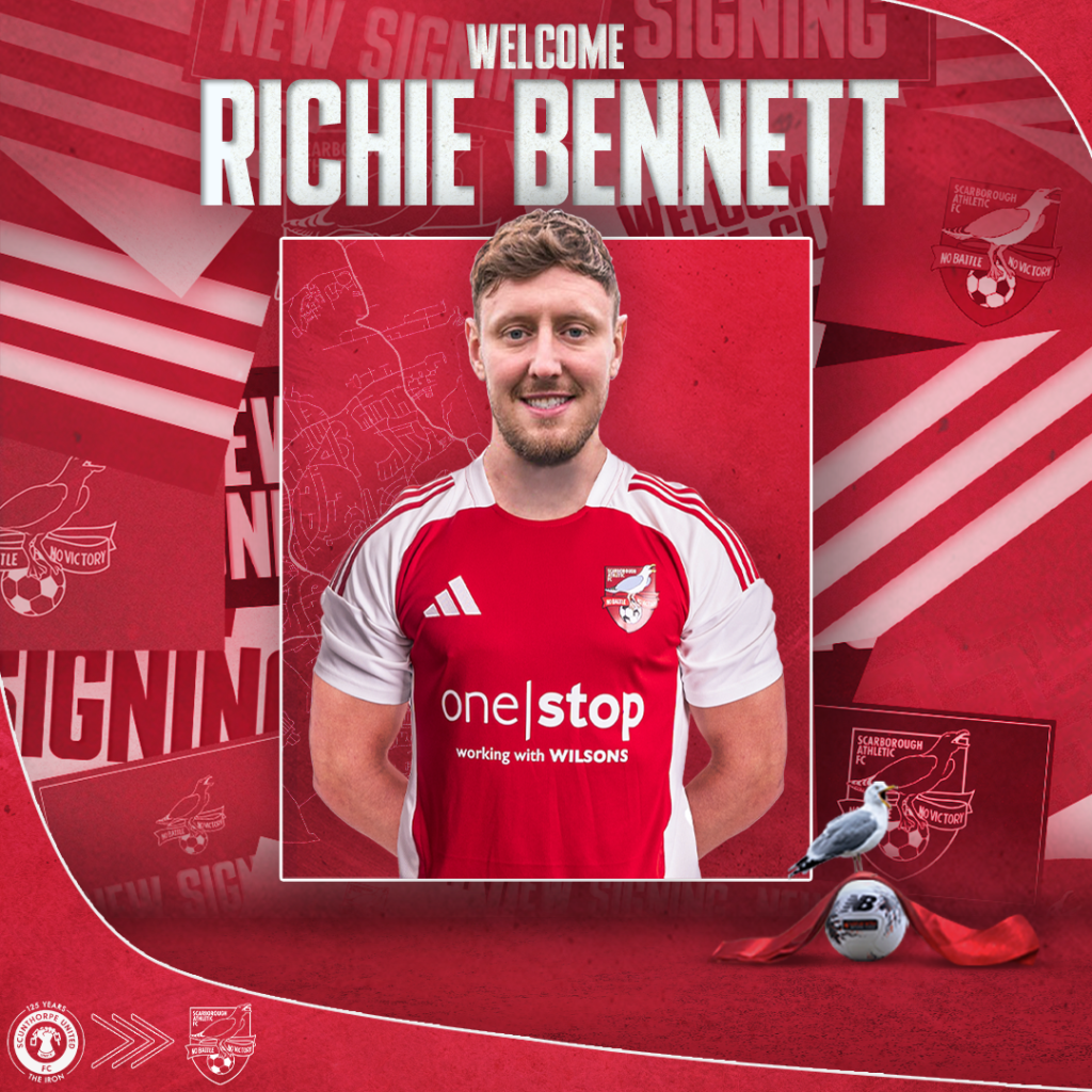 New Signing- Richie Bennett - Scarborough Athletic