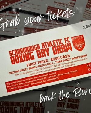 Boxing Day Draw Entry